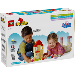 Klocki LEGO 10433 Urodzinowy domek Peppy DUPLO